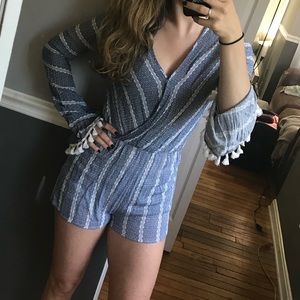 Long sleeved romper